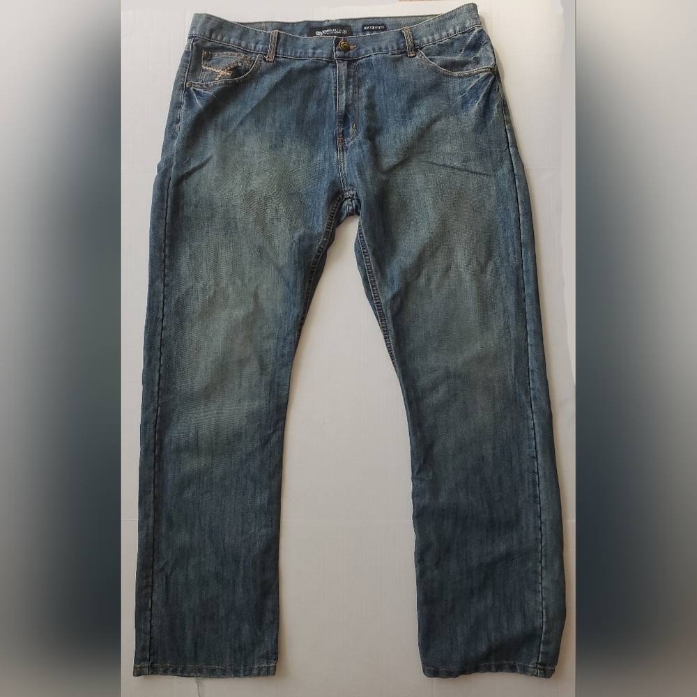 Ecko UNLTD Men's Slim Straight Blue Jeans Sz 42